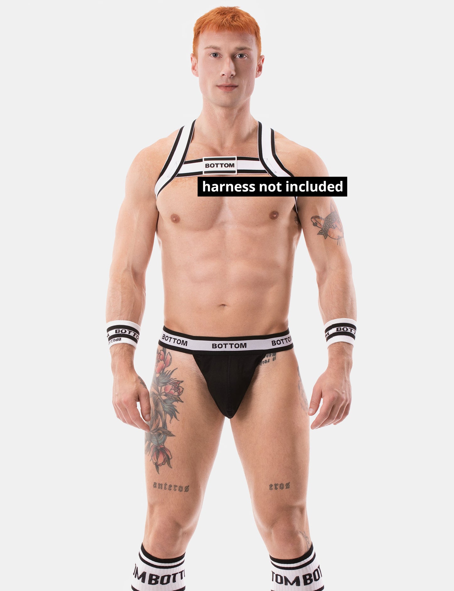 Barcode Berlin Suspender BOTTOM Black-White