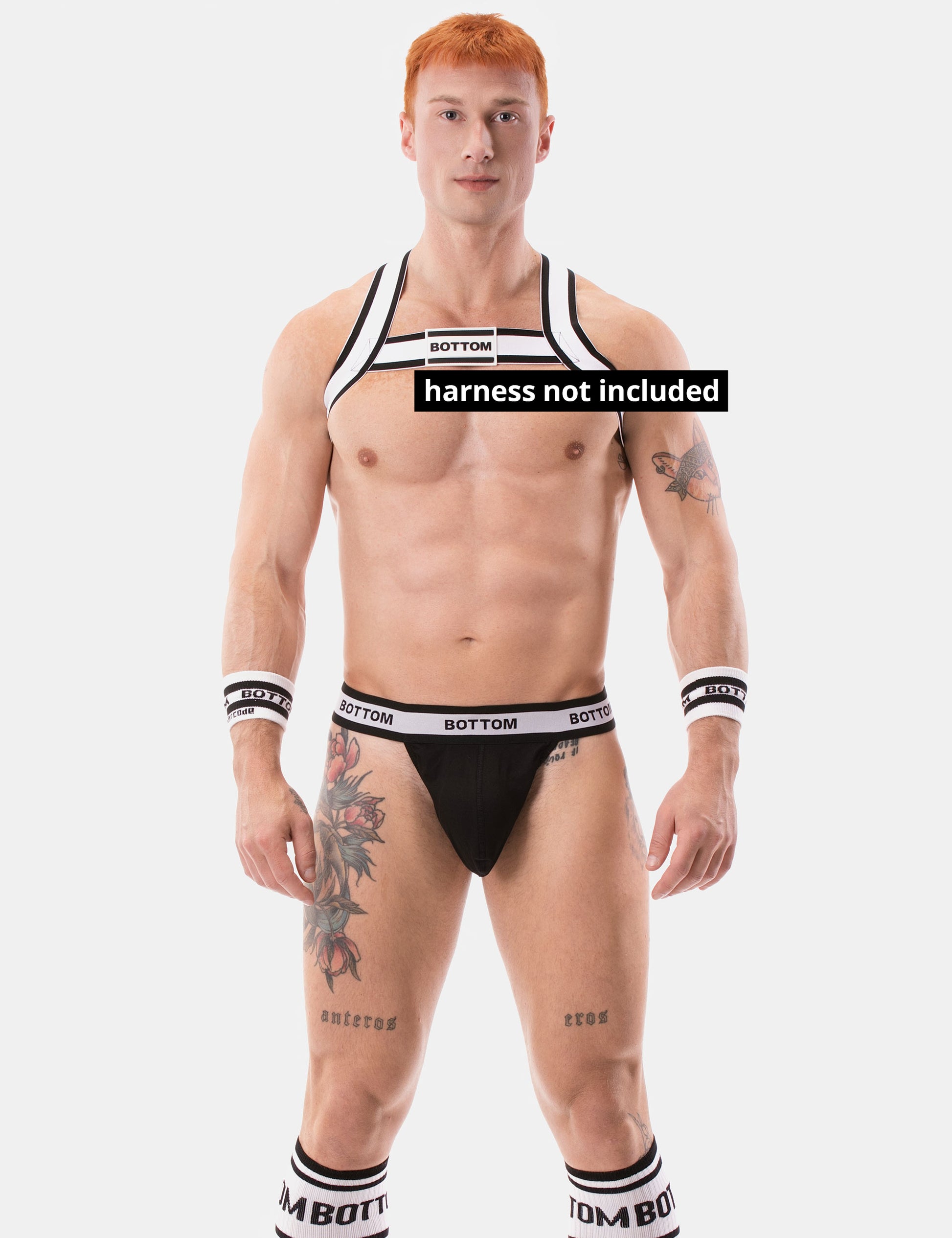 Barcode Berlin Suspender BOTTOM Black-White