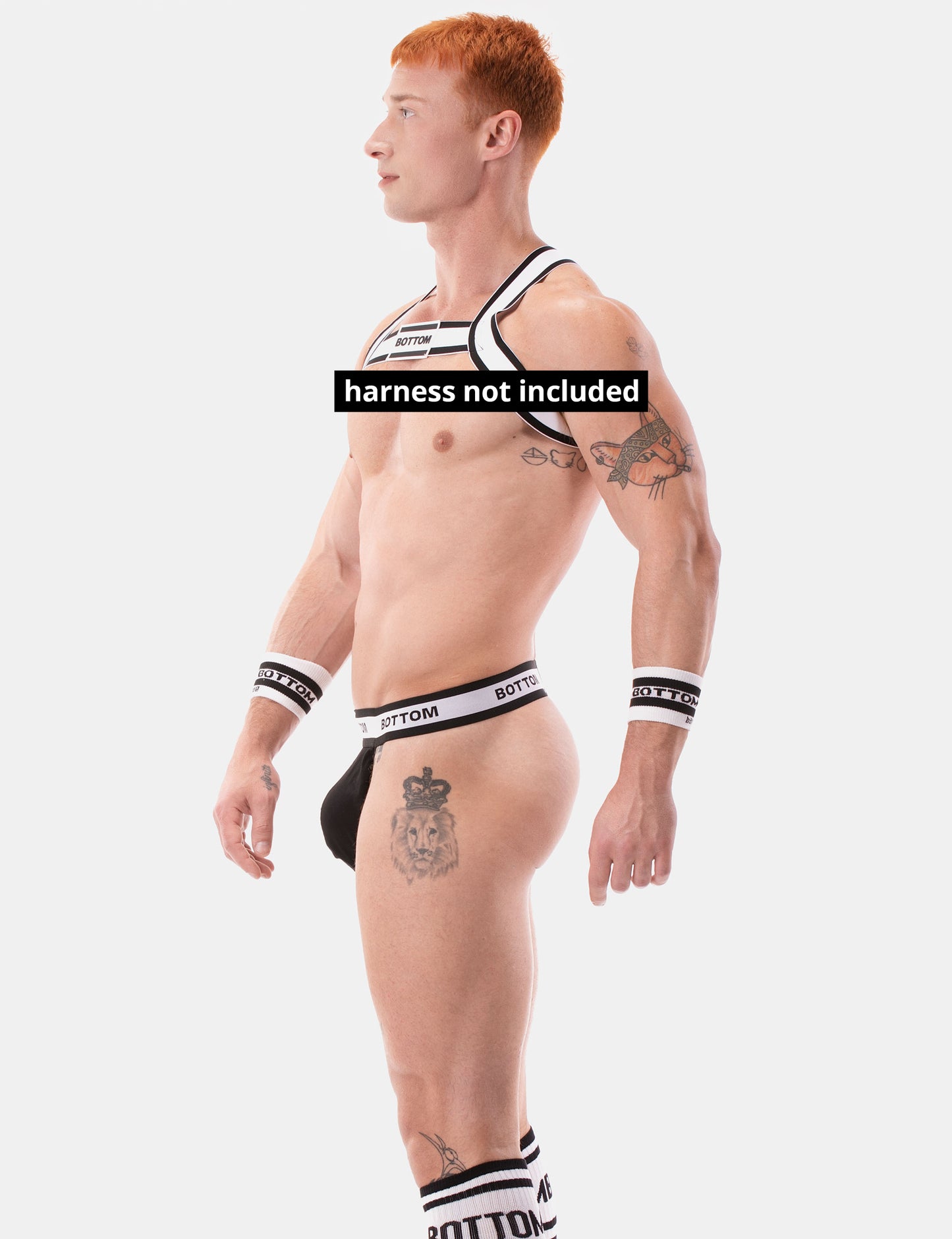 Barcode Berlin Suspender BOTTOM Black-White