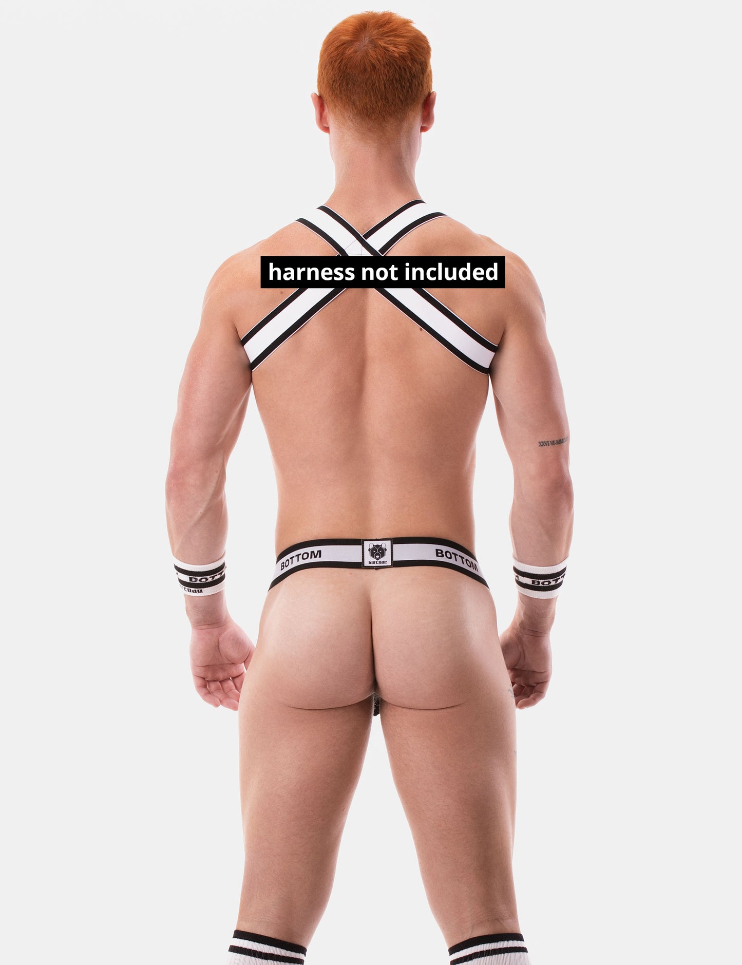 Barcode Berlin Suspender BOTTOM Black-White