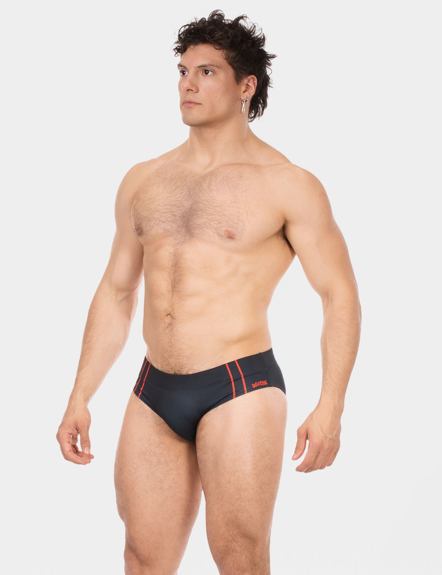 Barcode Berlin Swim Brief Sexy Black-Red