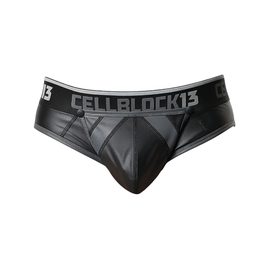 CELLBLOCK 13 Anti-Chrome Snap Up Jock Brief Grey