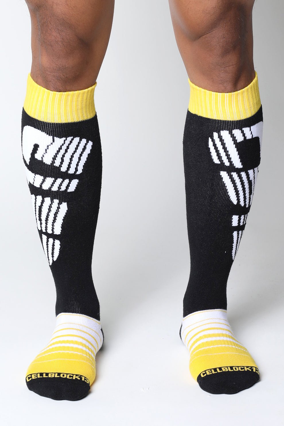 CELLBLOCK 13 Velocity 2.0 Knee High Sock Yellow