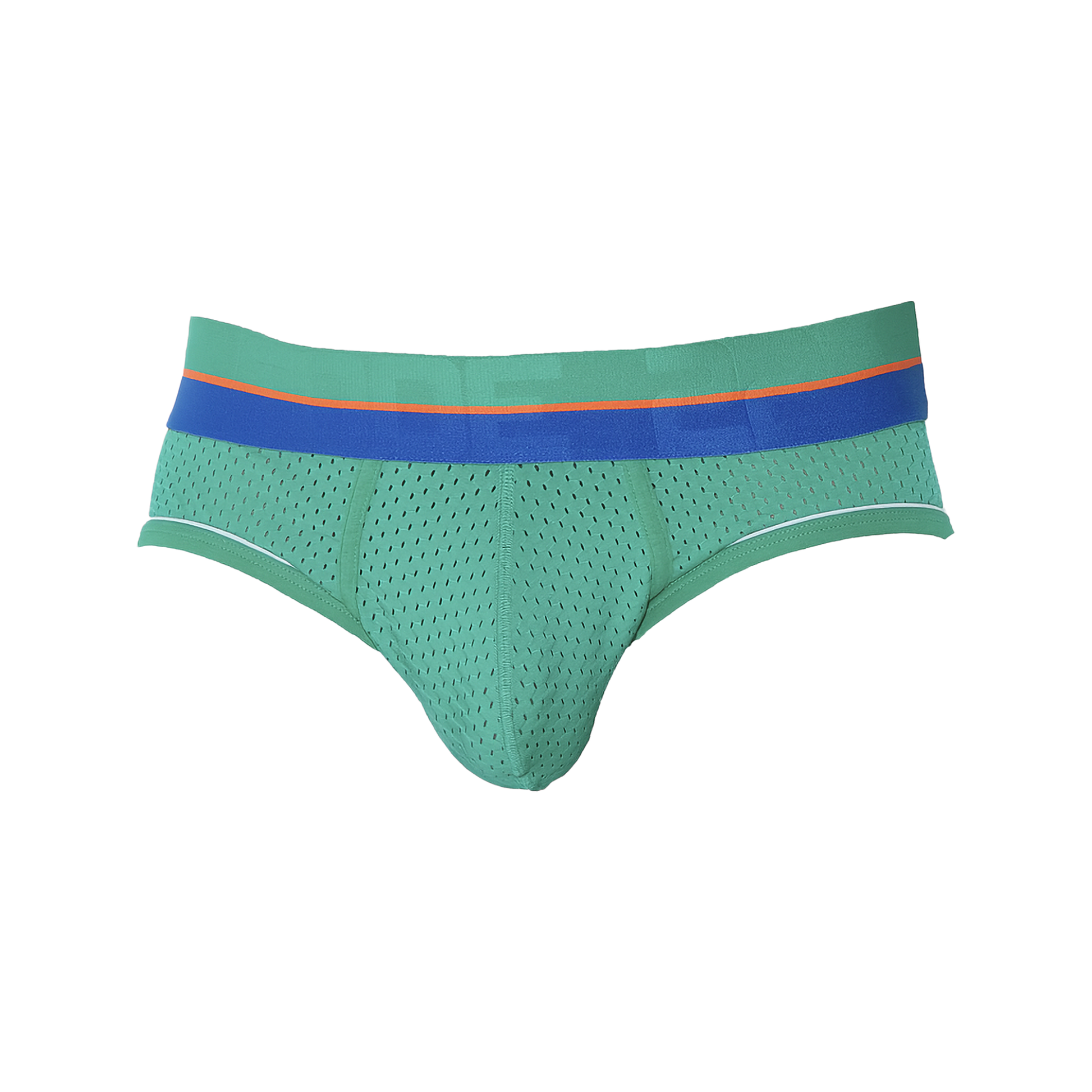 CODE 22 Bright Mesh Brief Green