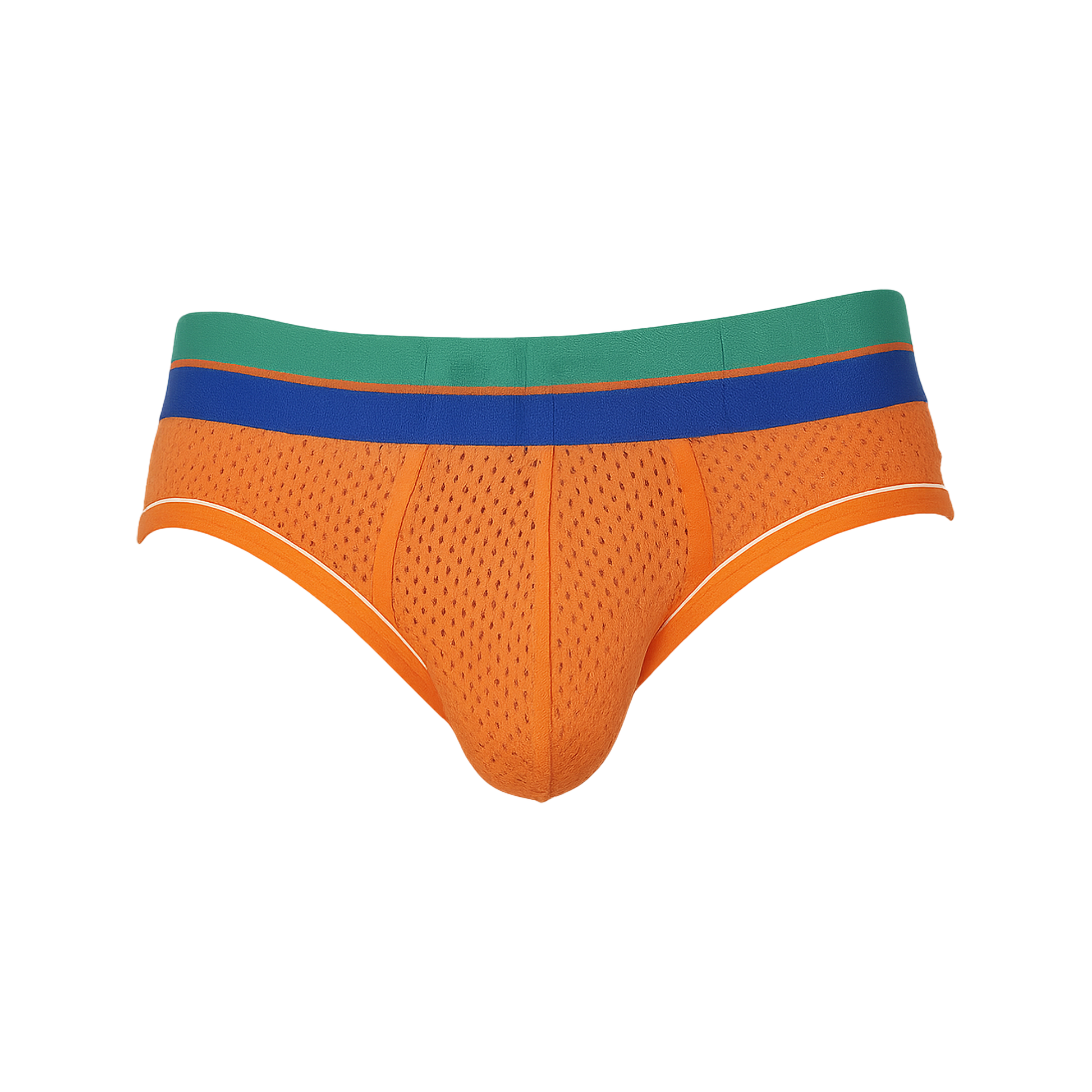 CODE 22 Bright Mesh Brief Orange