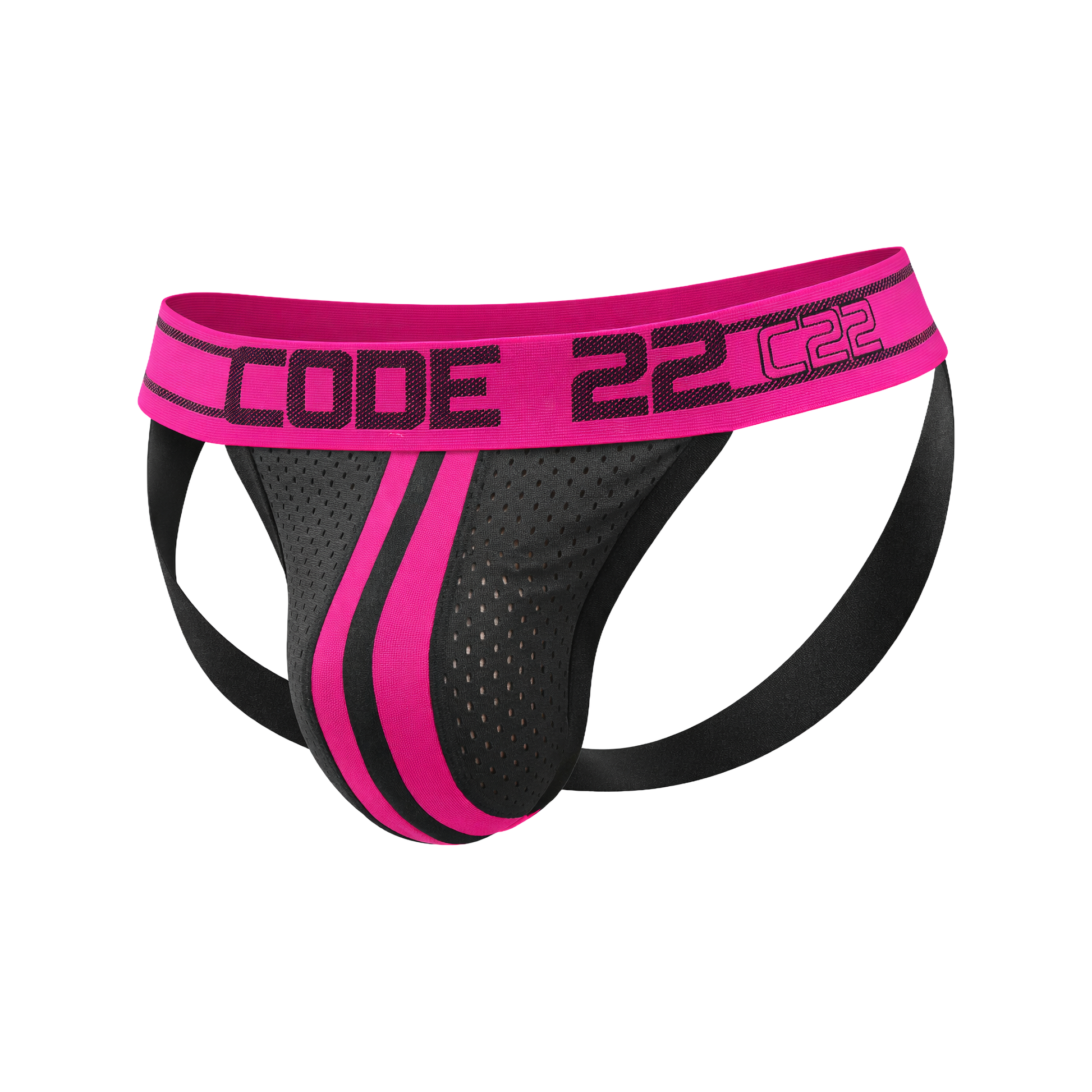 CODE 22 Motion Jockstrap Black