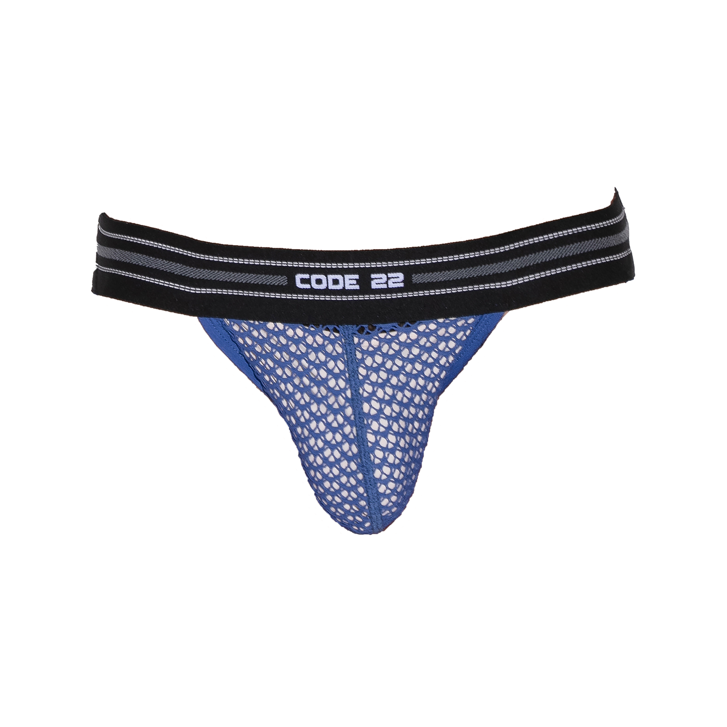 CODE 22 Openwork Jockstrap Steel Blue