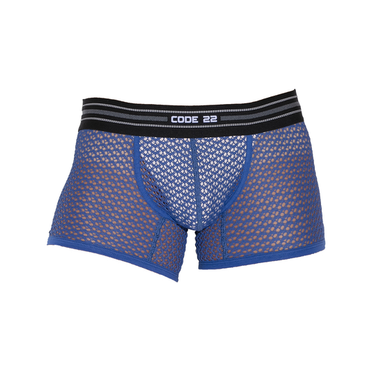 CODE 22 Openwork Trunk Steel Blue