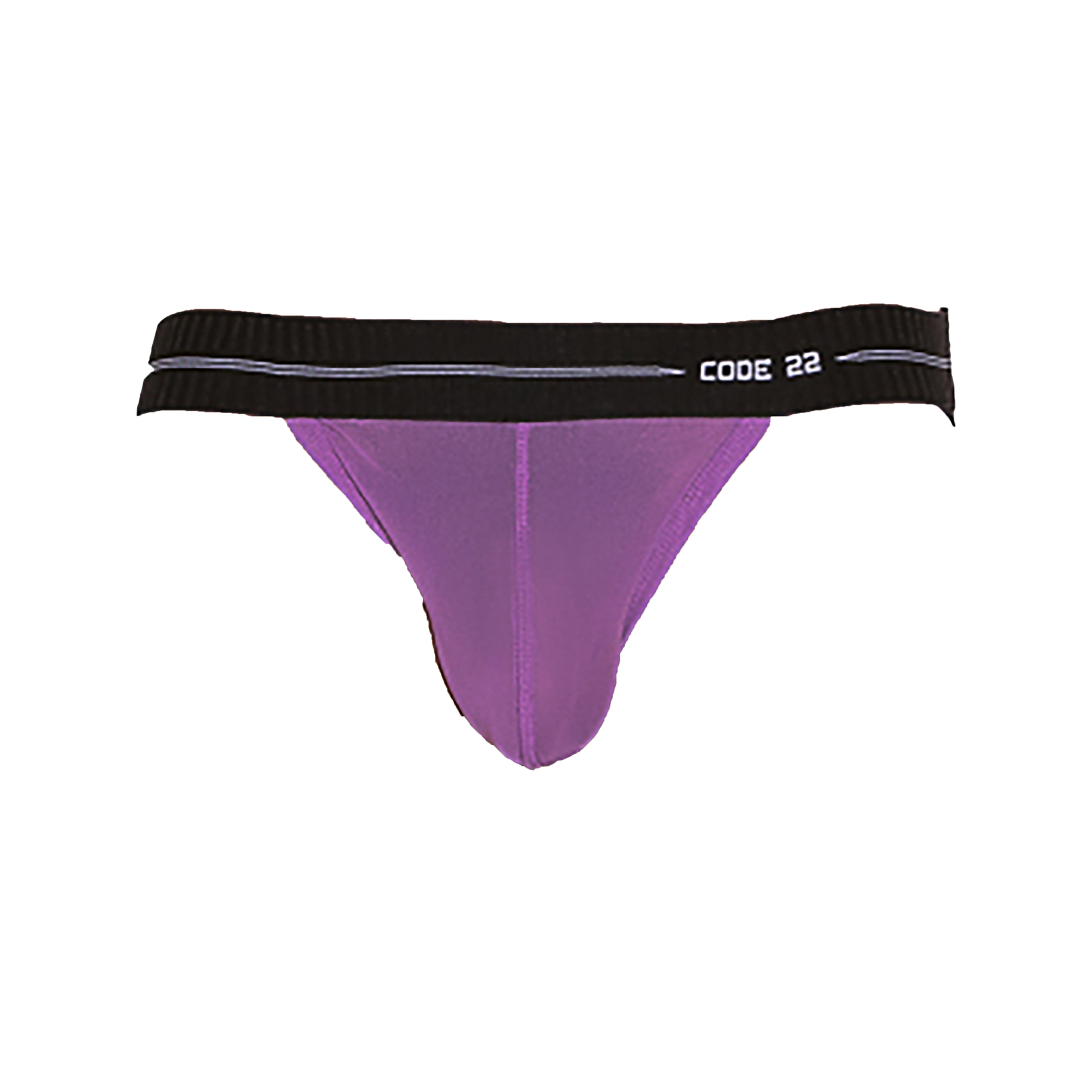 CODE 22 Sheer Mesh Jockstrap Grape