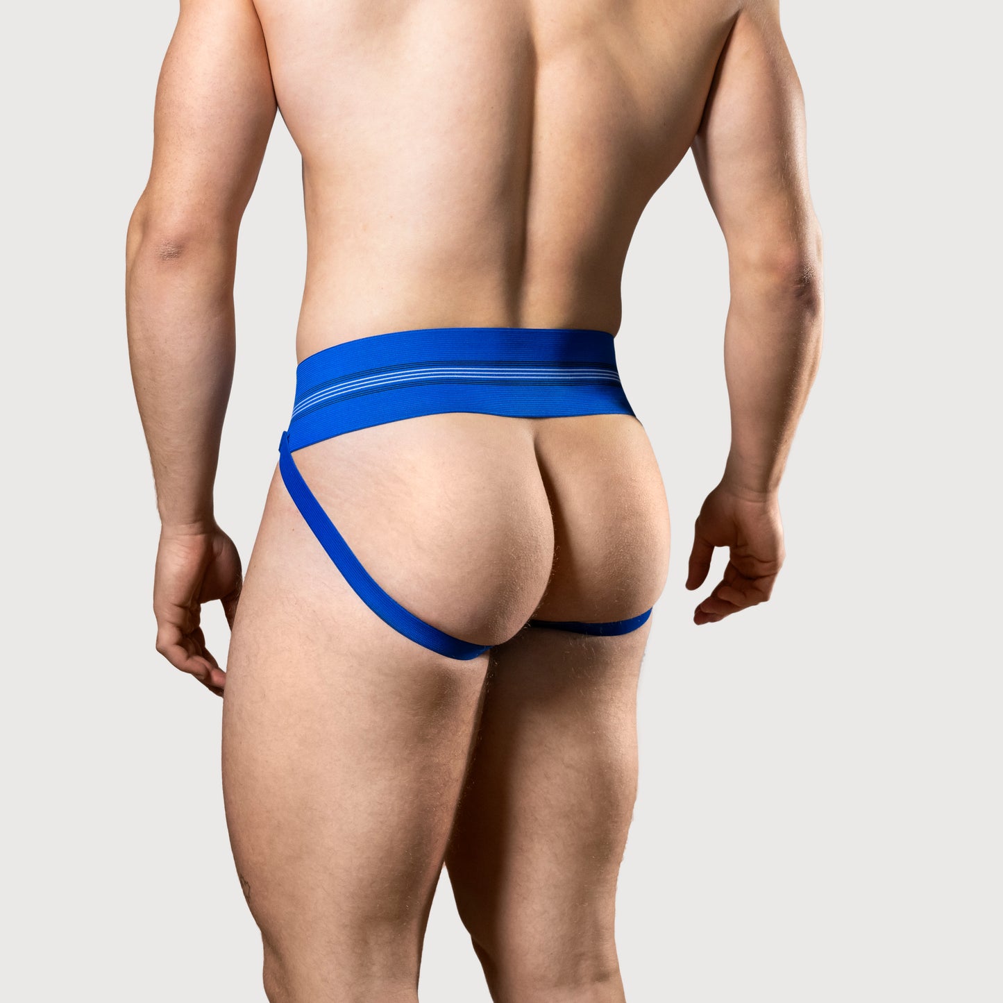 MM Sports The Original No. 10 Jockstrap 3 inch Multipack 1x Red + 1x Yellow + 1x Blue