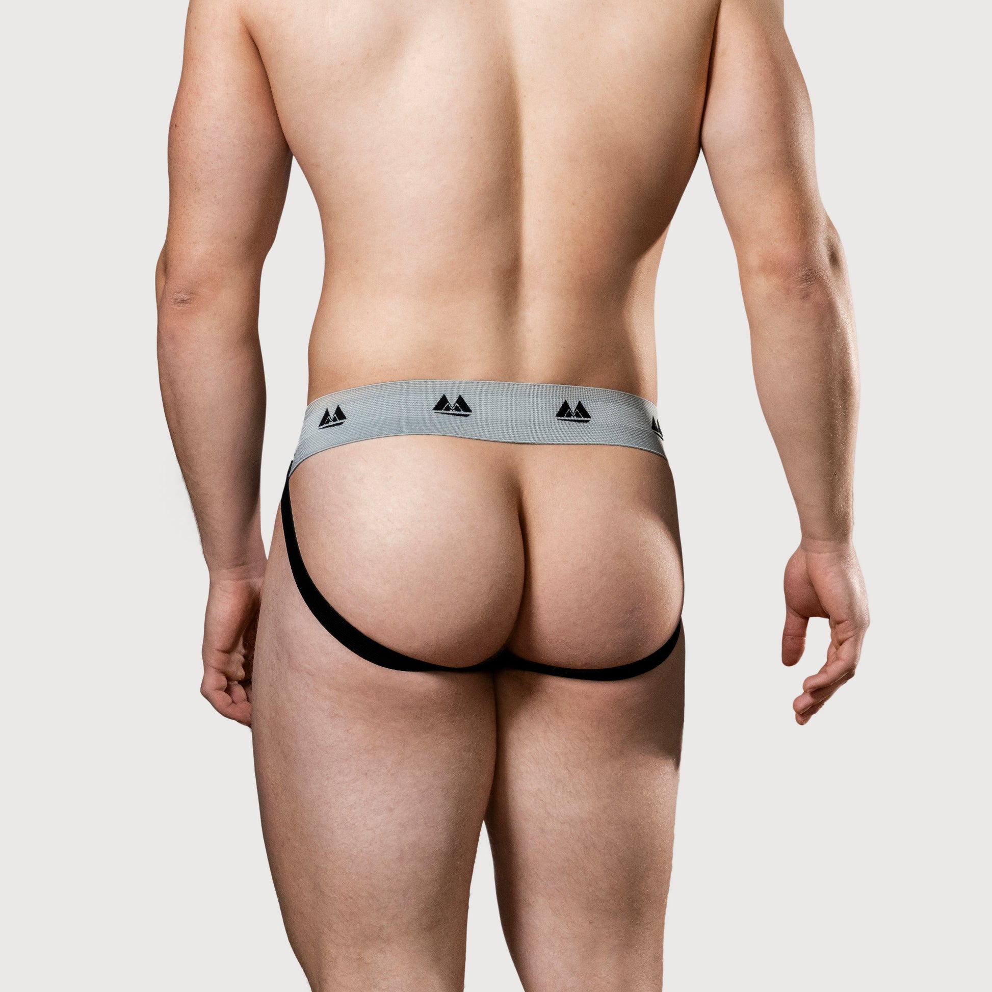 MM Sports Original Edition Swimmer/Jogger Jockstrap 2 inch Black