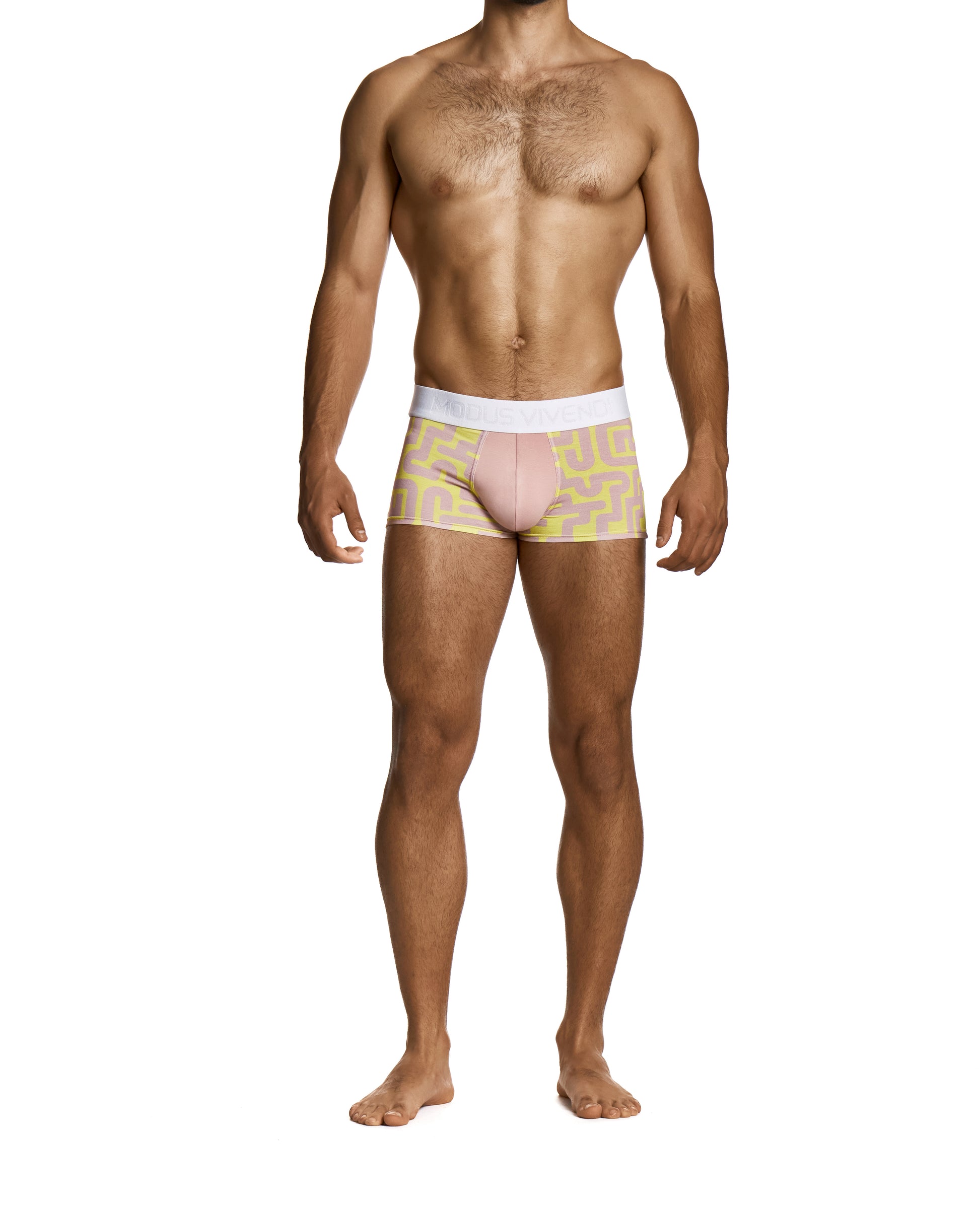 MODUS VIVENDI Labyrinth Combo Boxer Dusty Pink