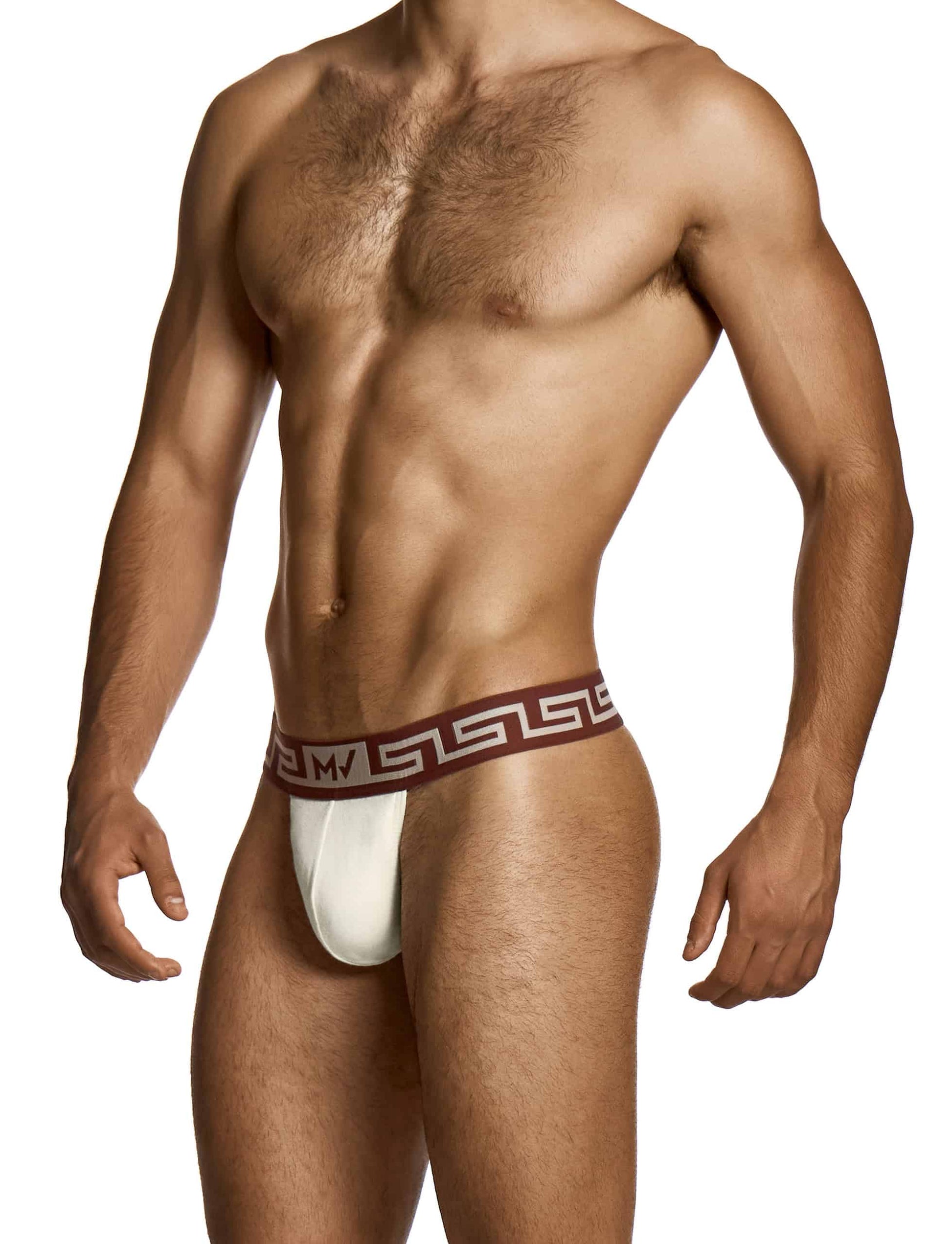 MODUS VIVENDI Linen Thong Off White