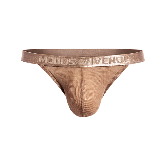 MODUS VIVENDI Mesh Through Tanga Brief Skin