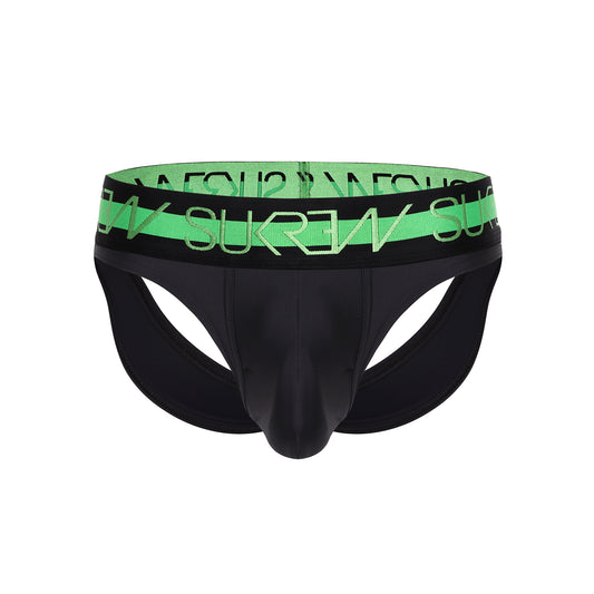 SUKREW V-Thong Multipack 1x Black + 1x Jaffa Orange + 1x Grey