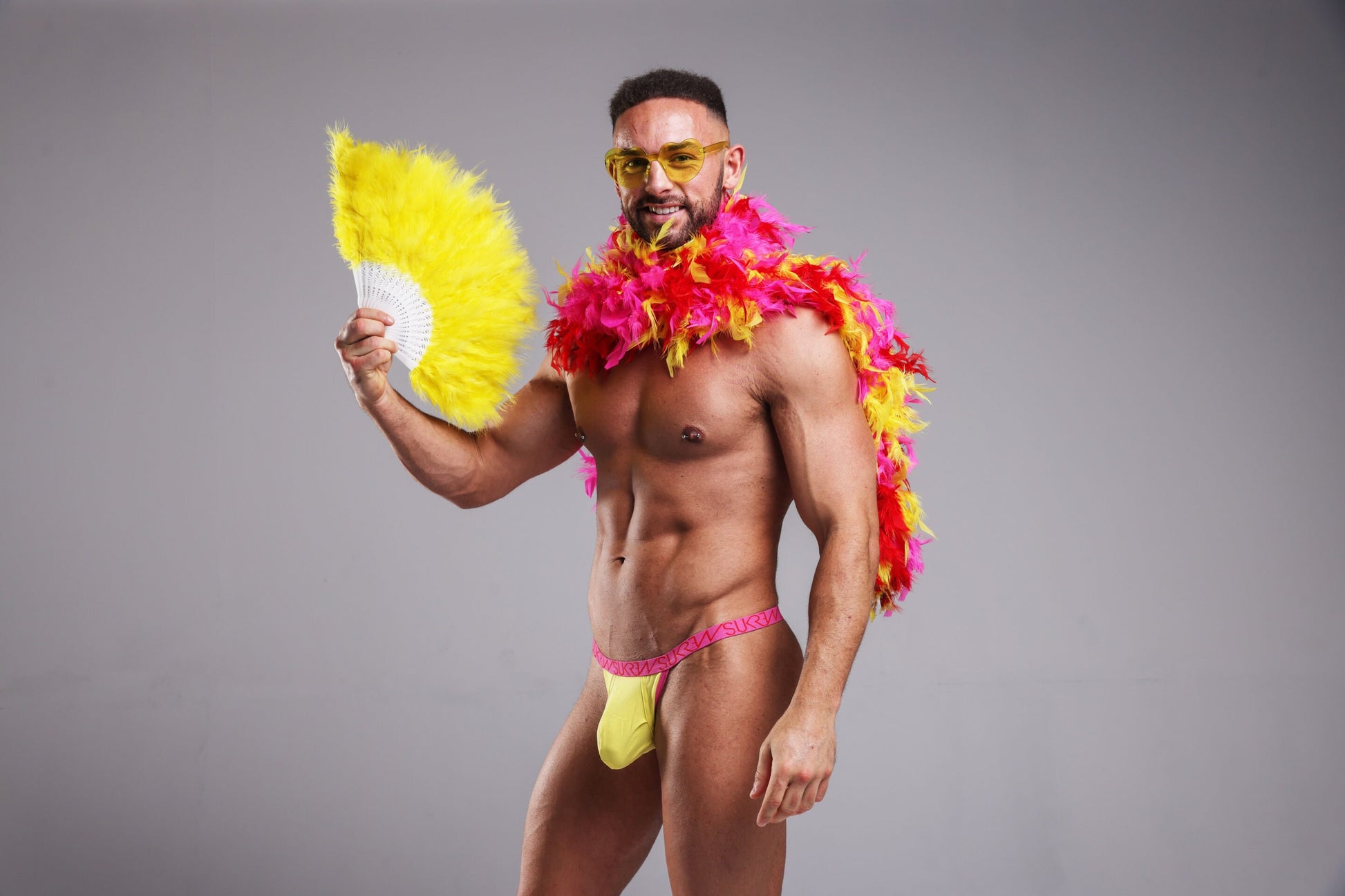 SUKREW Bubble Thong Pineapple Yellow