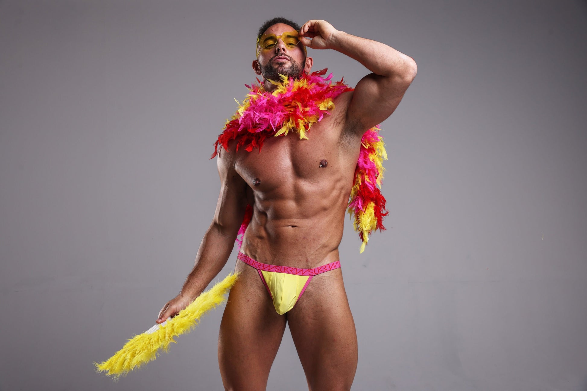 SUKREW Bubble Thong Pineapple Yellow