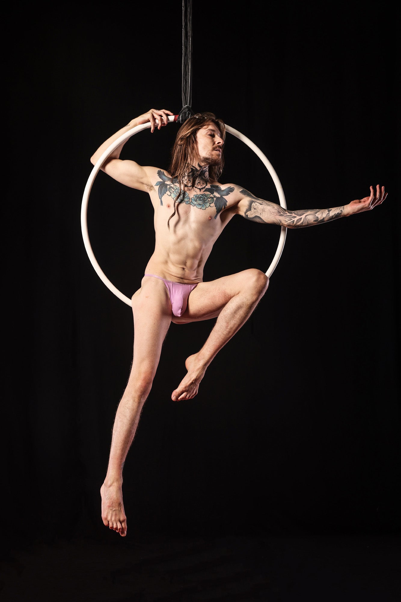 SUKREW G-String Multipack 1x Pale Magenta + 1x Studio Grey + 1x Blonde Yellow