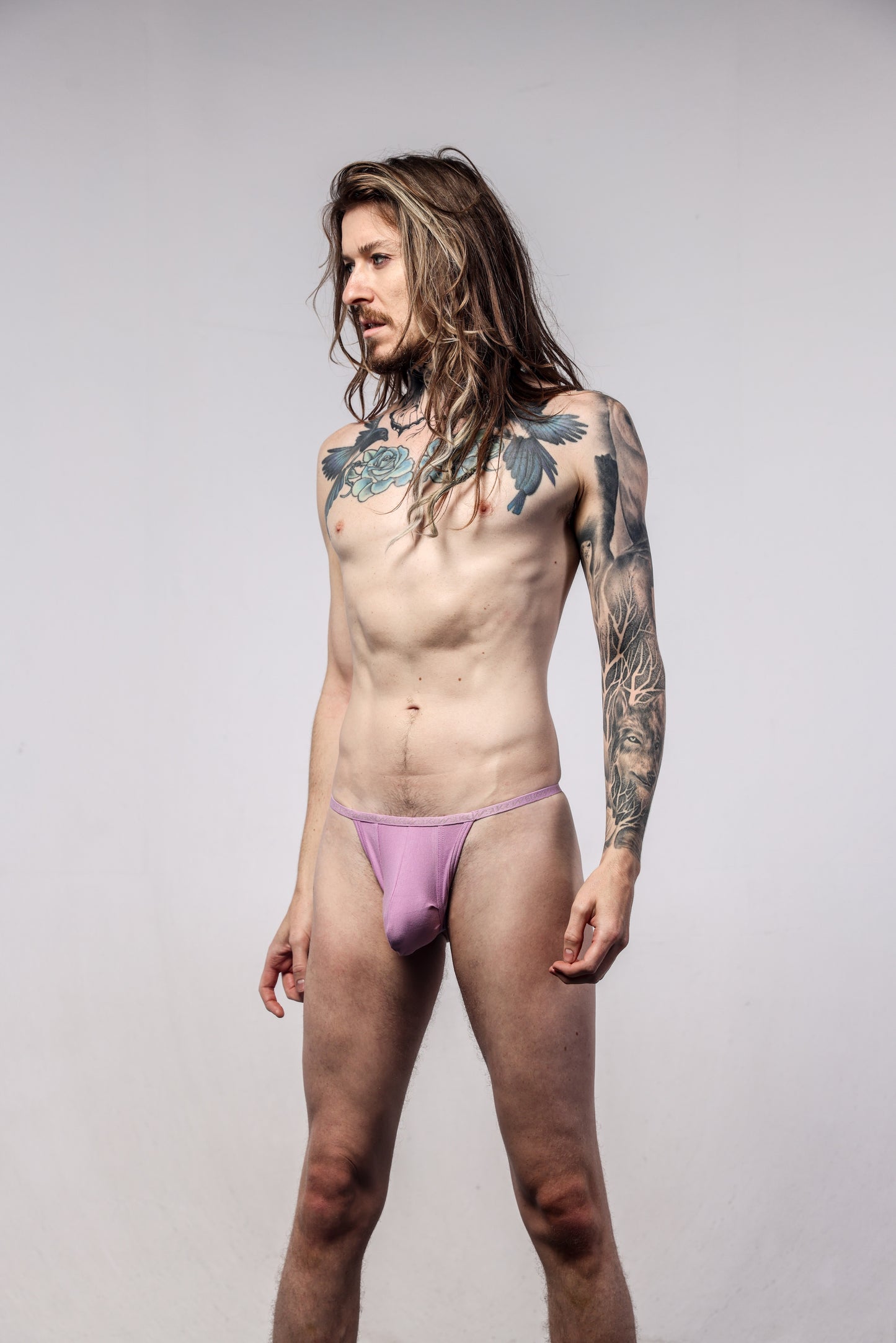 SUKREW G-String Pale Magenta