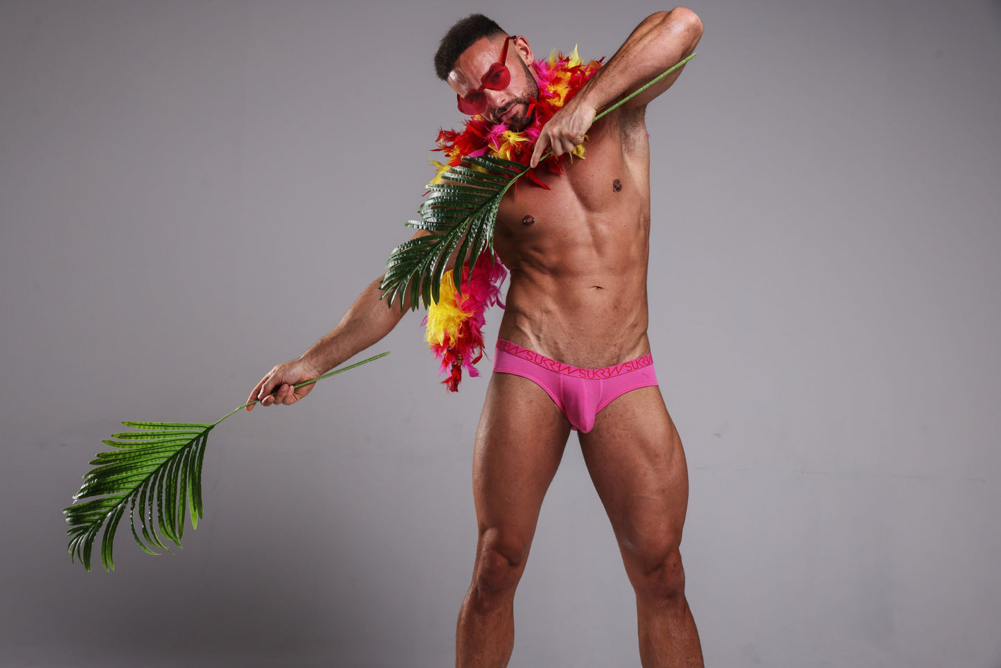 SUKREW Low-rise Brief Carnival Pink