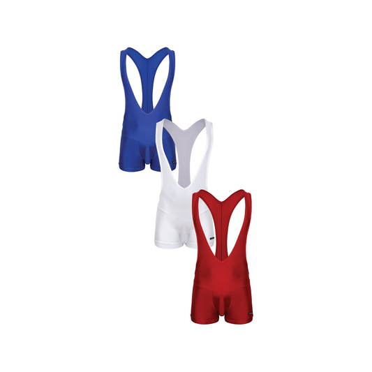 SUKREW Singlet Multipack 1x Sapphire + 1x White Shimmer + 1x Liberty Red