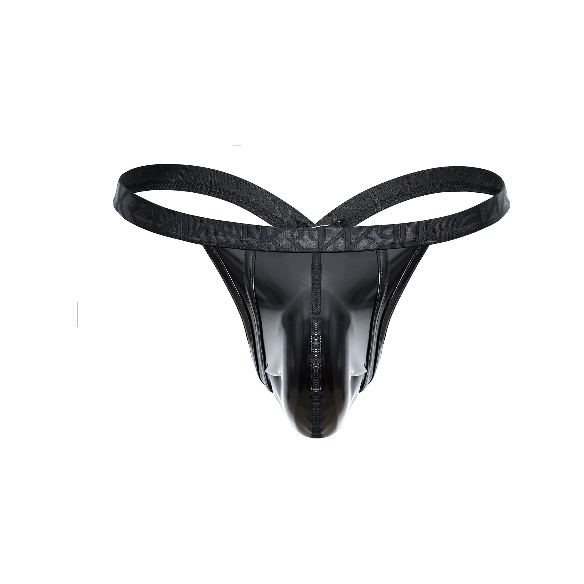 SUKREW Wet Look Bubble Thong