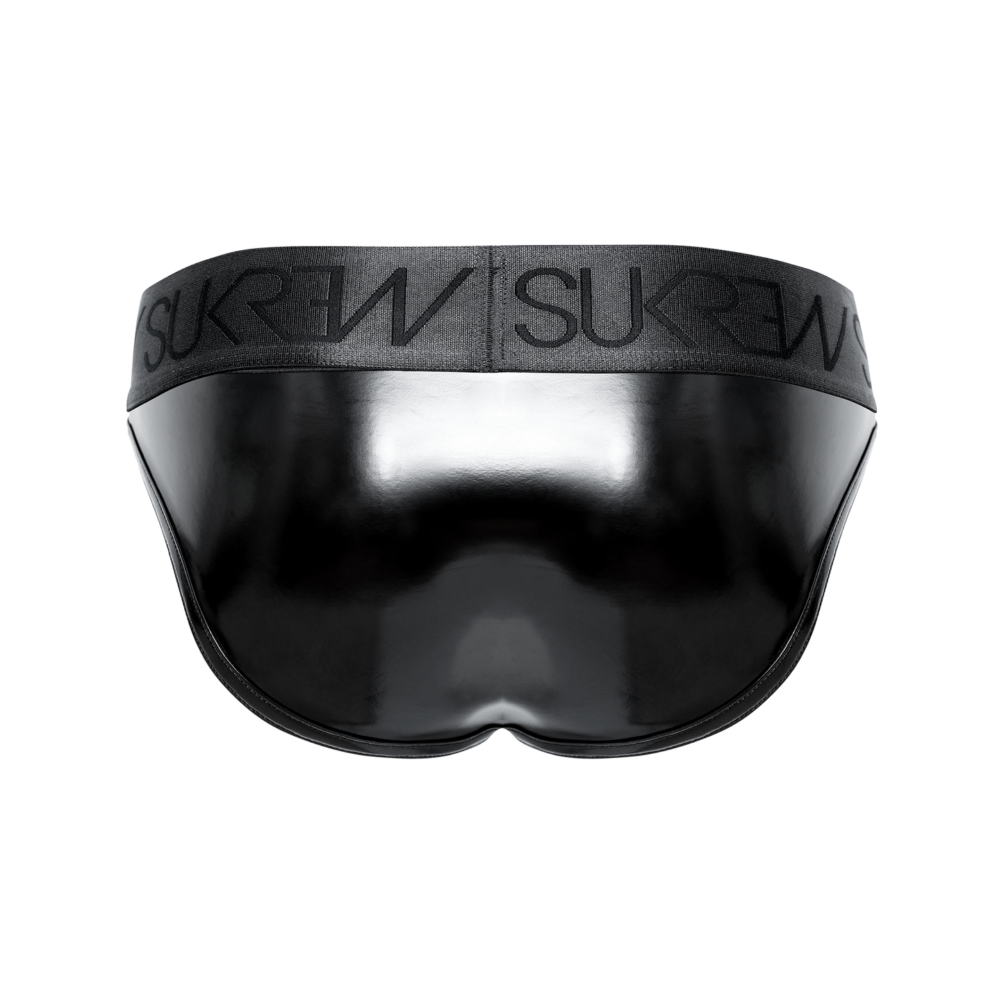 SUKREW Wet Look U-Style Brief