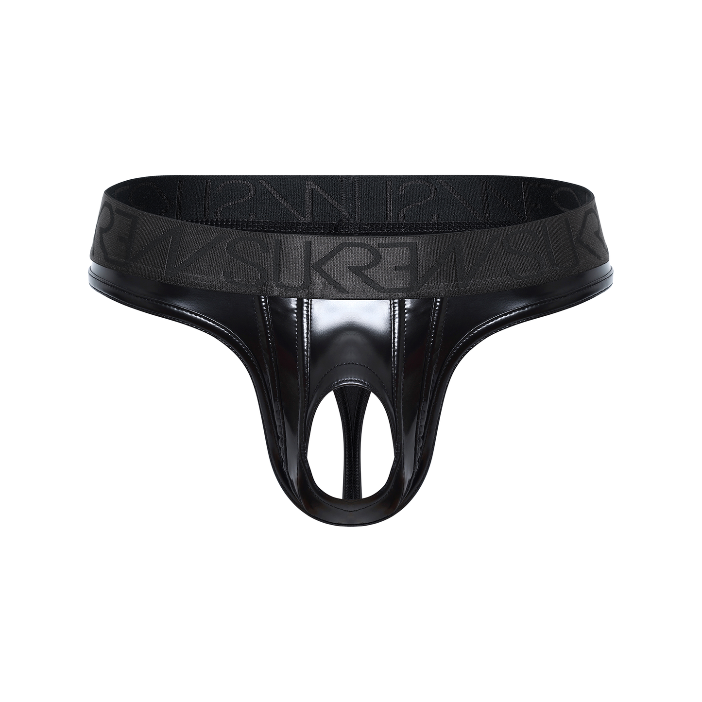 SUKREW Wet Look U-Style Classic Thong