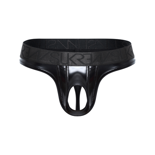 SUKREW Wet Look U-Style Classic Thong