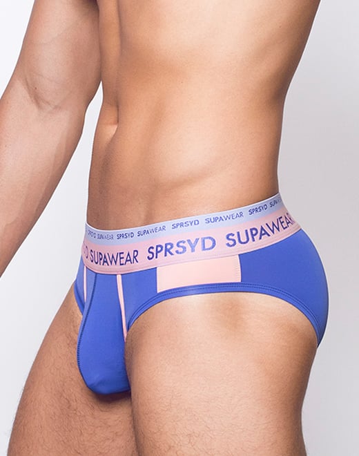 SUPAWEAR Dual Brief Colour Blocked