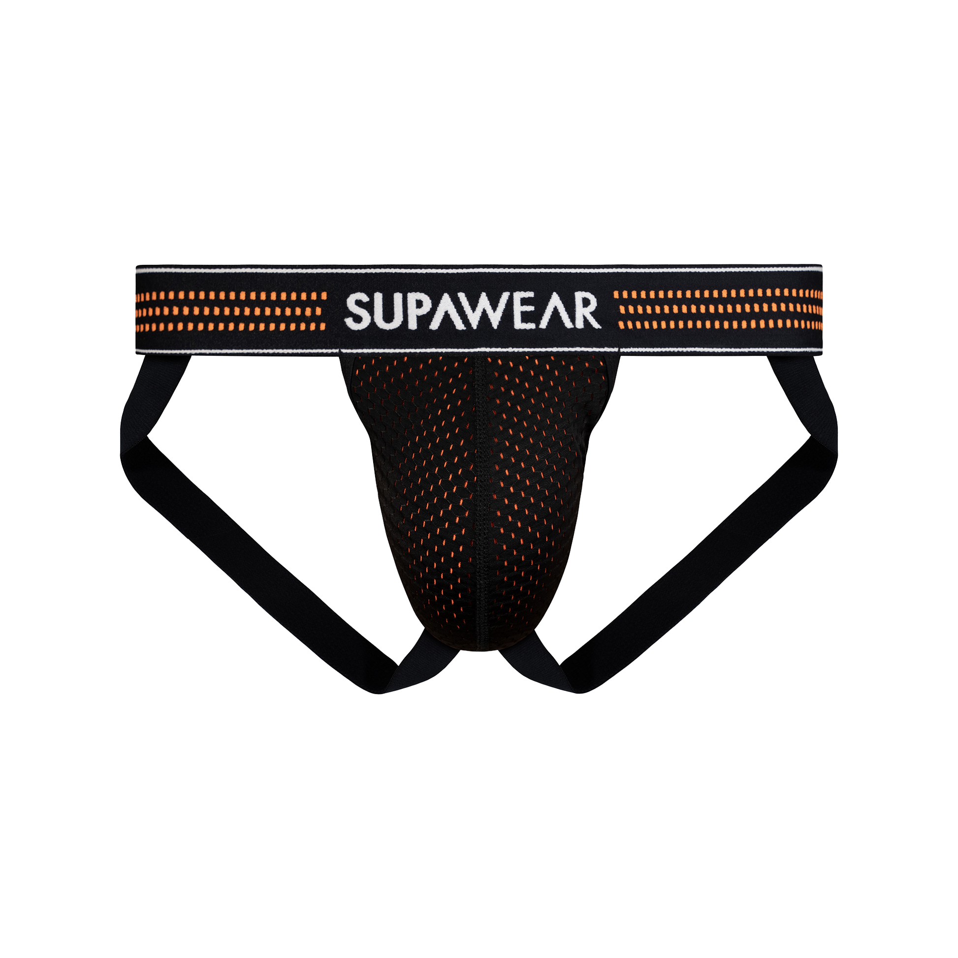SUPAWEAR Mesh Jockstrap Neon Orange