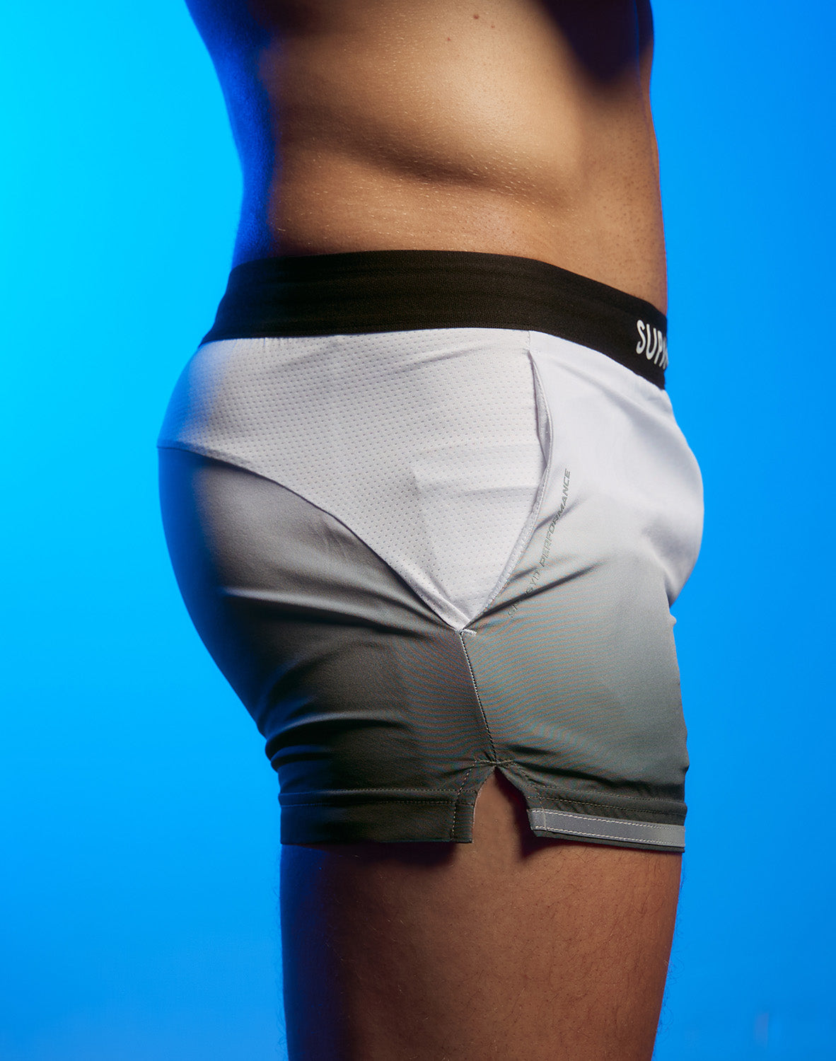 SUPAWEAR SPR Gradient Shorts Black/White