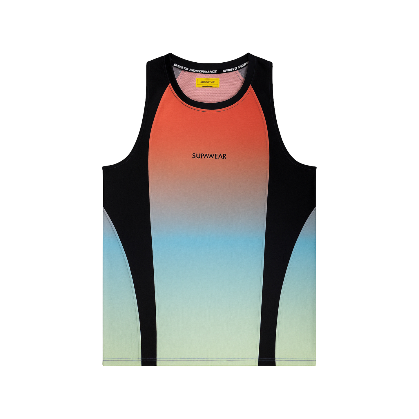 SUPAWEAR SPR Performance Gradient Singlet Rainbow