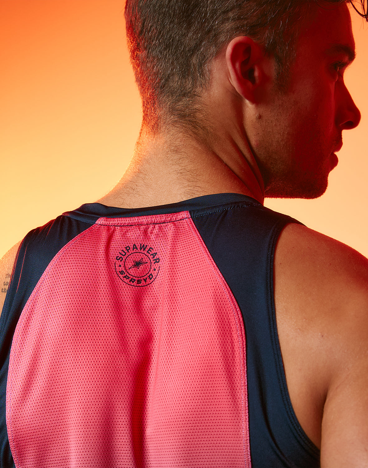 SUPAWEAR SPR Performance Gradient Singlet Rainbow