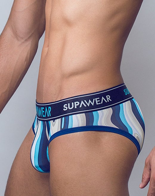 SUPAWEAR Sprint Brief Woody Blue