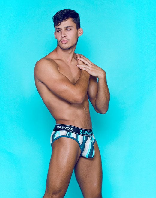 SUPAWEAR Sprint Brief Woody Blue