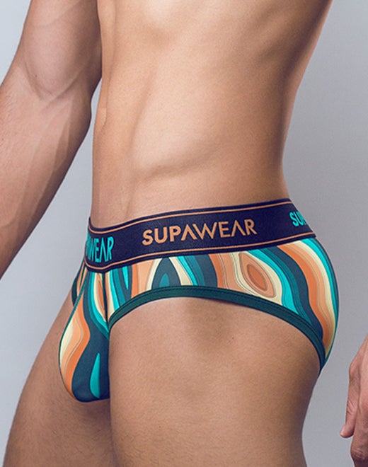 SUPAWEAR Sprint Brief Woody Orange