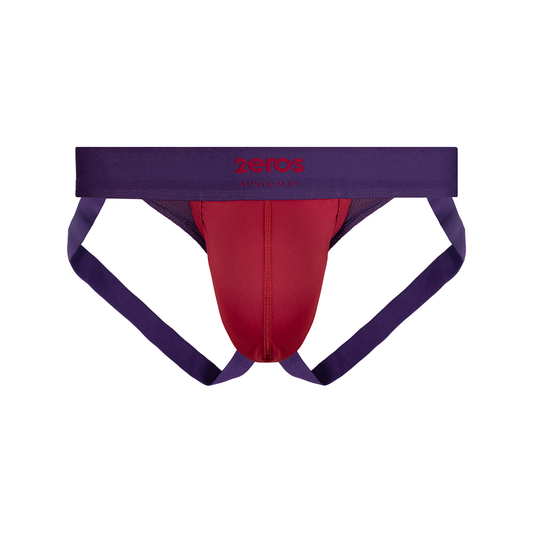 2EROS AKTIV Cronus Jockstrap Beet Red