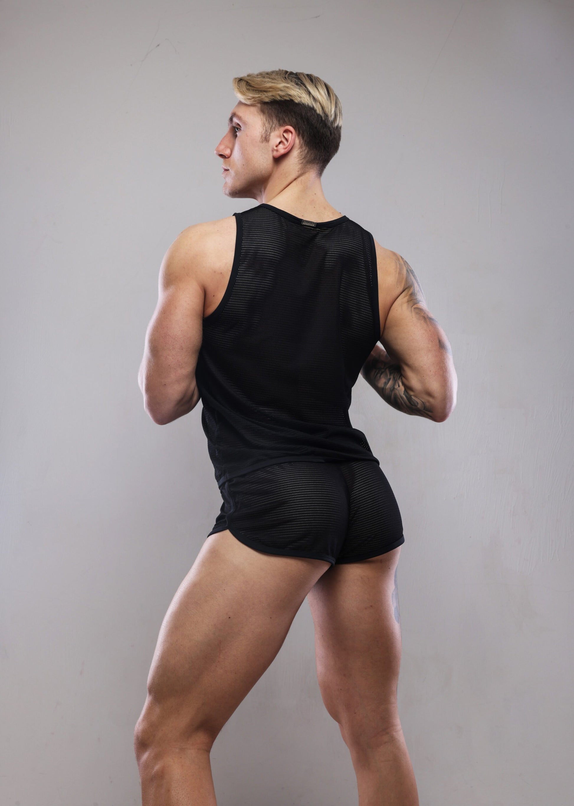 SUKREW Net Vest Nightlife Black
