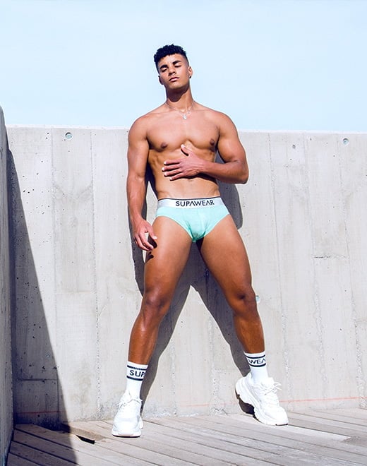 SUPAWEAR HERO Brief Mint