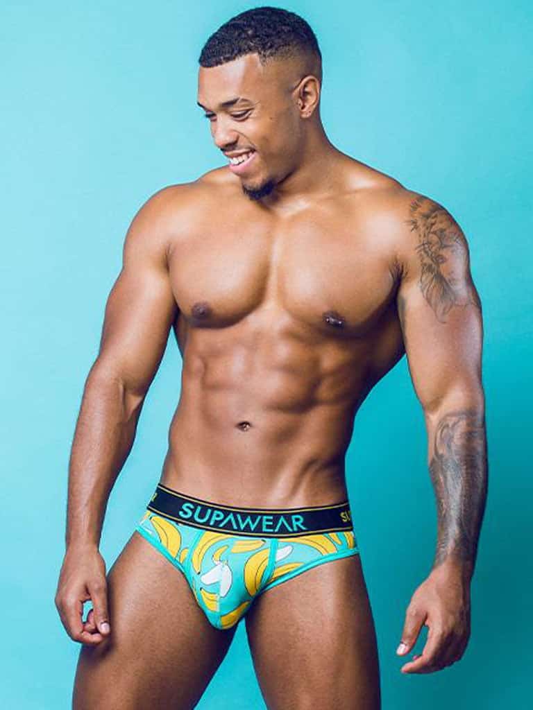 SUPAWEAR Sprint Brief Bananas