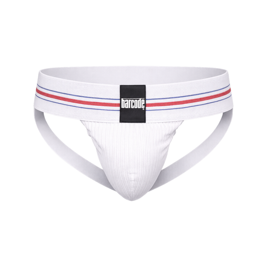 Barcode Berlin Boris Jockstrap White